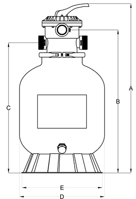 24 Inch Sand Filter