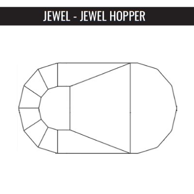 Jewel with Jewel Hopper
