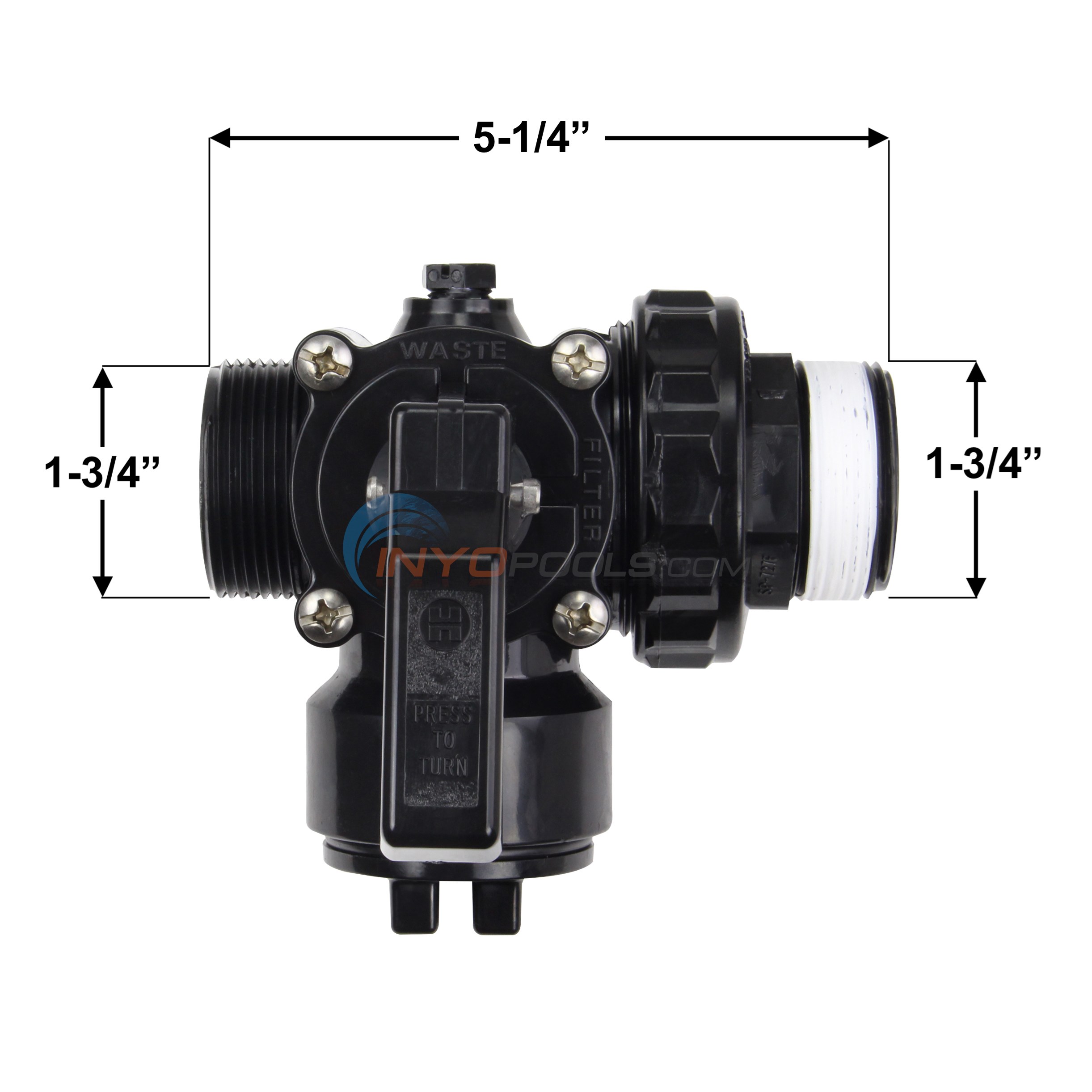 Hayward PERFLEX, XStream & Regenx DIVERTER VALVE WG 1.5" (SP0727