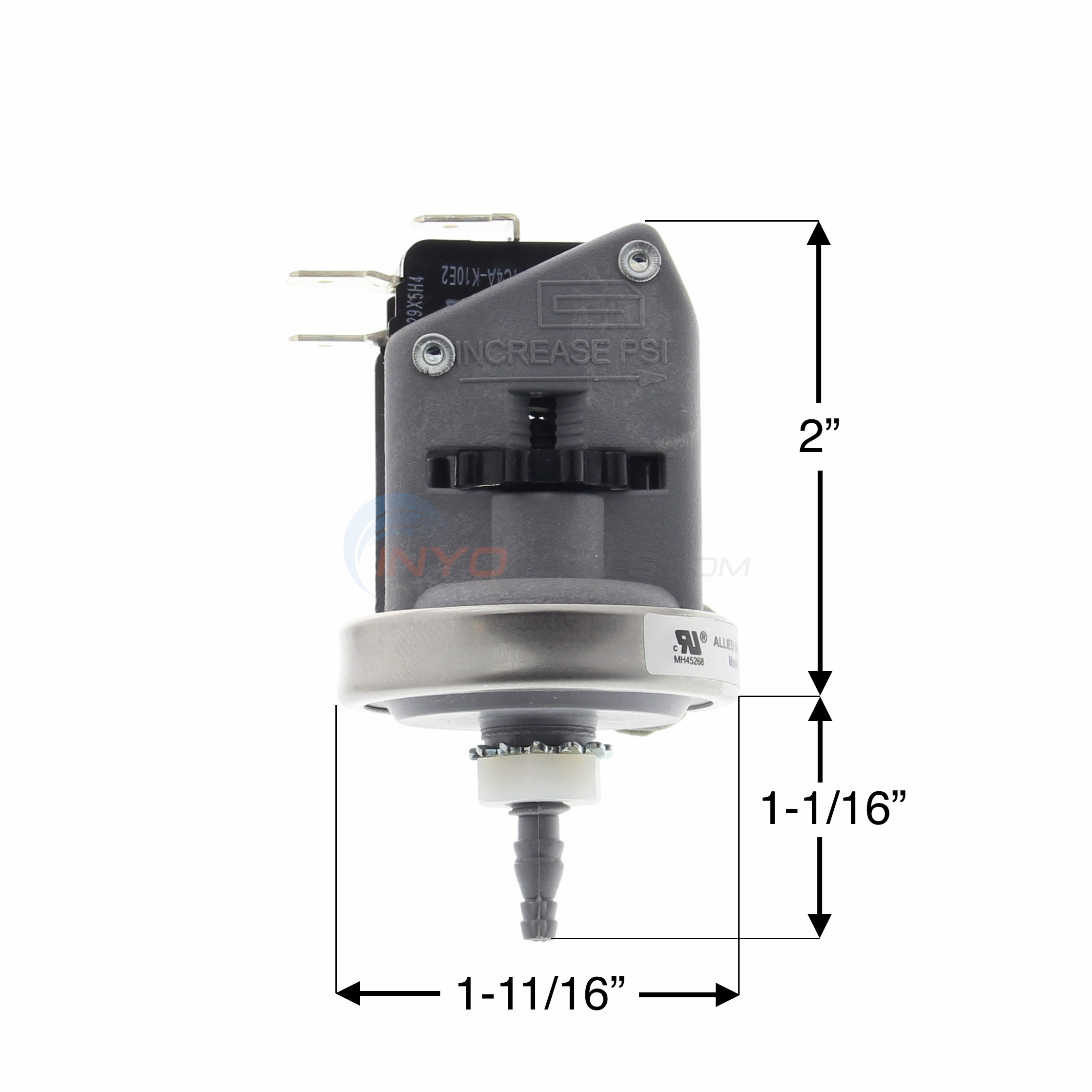 AquaCal Water Flow Pressure Switch For Aqual HeatWave Heat Pump 6248