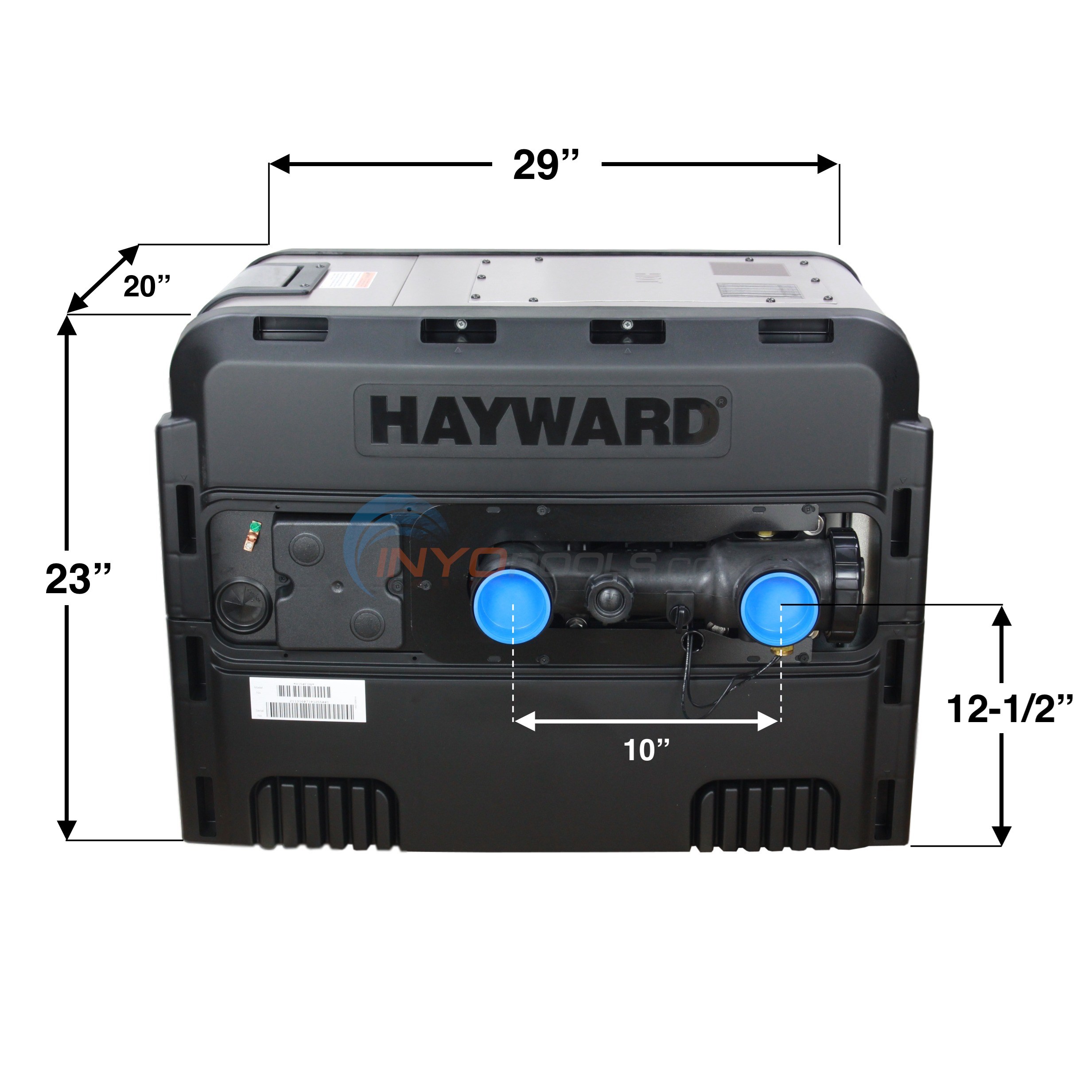 Hayward Universal Heater 150k Ng Lo Nox H150FDN