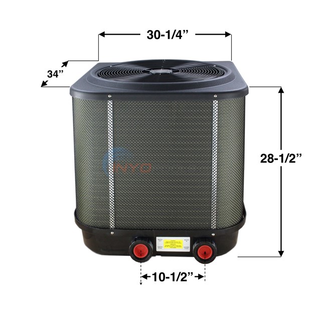 Pool Heat Pump >> Hayward HeatPro Heat Pump 50,000 BTU - HP50TA - INYOPools.com Pool Heat Pump >> Hayward HeatPro Heat Pump 50,000 BTU - HP50TA - INYOPools.com