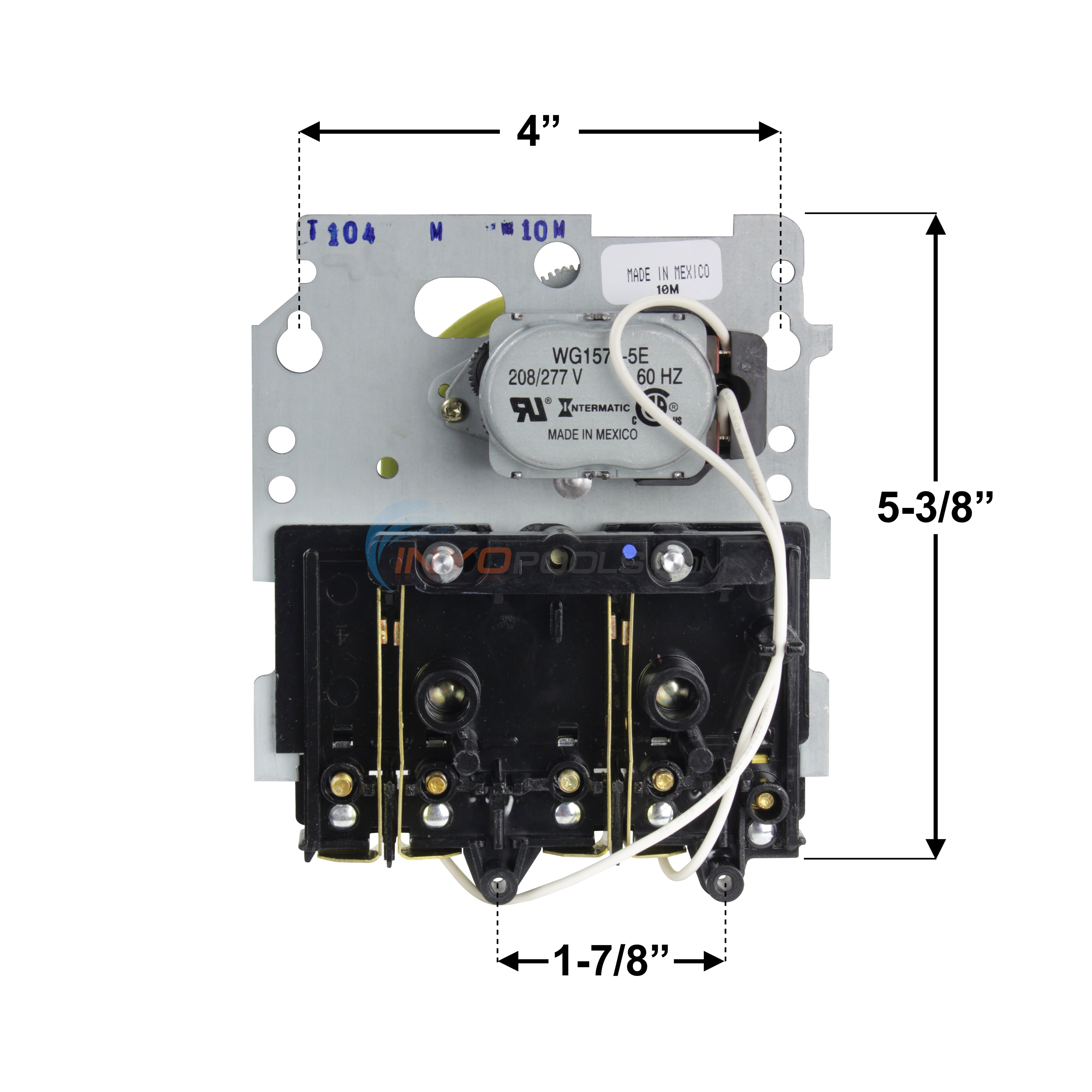 Intermatic Timer Mechanism Only 220V T104M