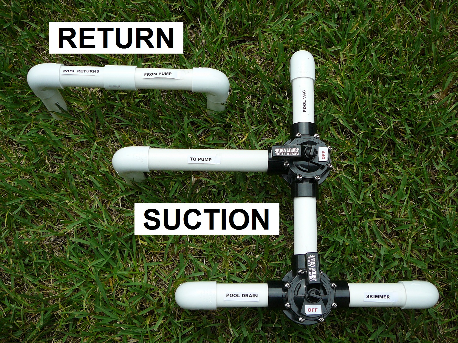 How To Set Up Pool Diverter Valves for a Basic System + Suction Port