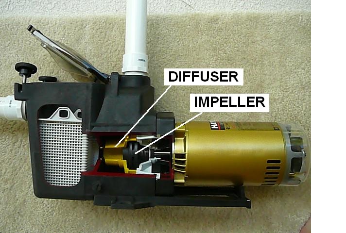 swimming pool filter motor