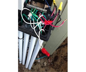 how to temporarily extend a short pool light cord to replace bulb
