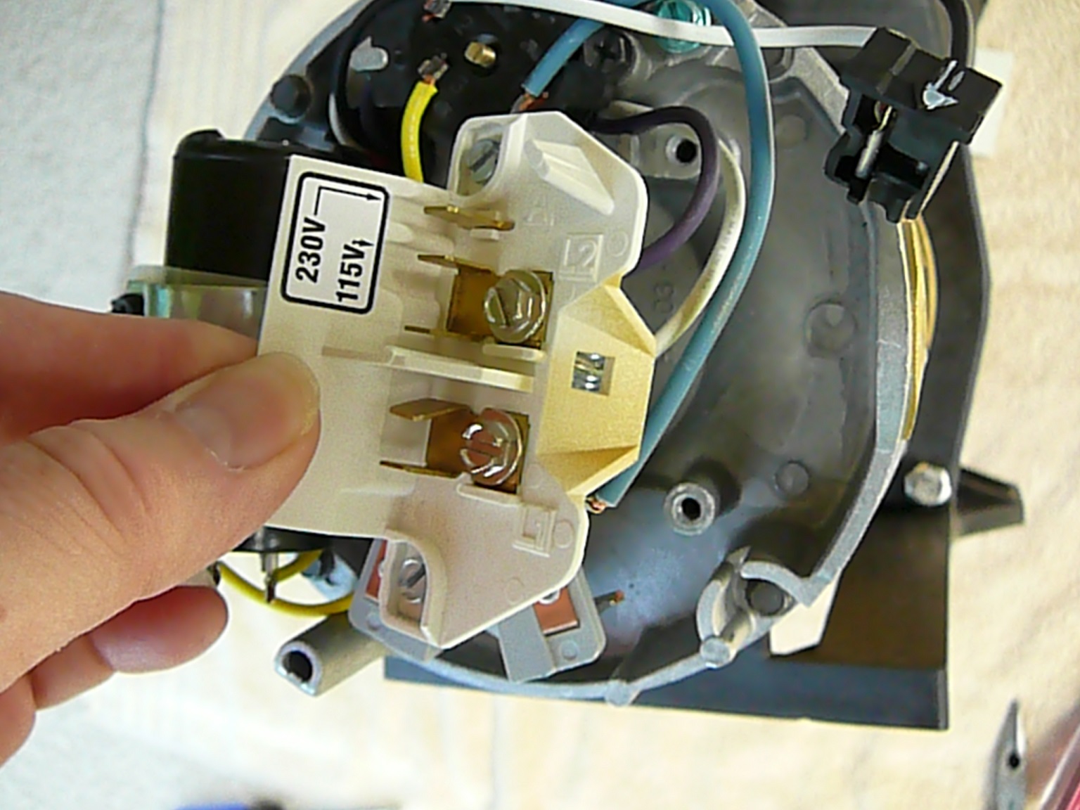 How To Replace the Terminal Board on an AO Smith Motor ... century 220v motor wiring diagram 