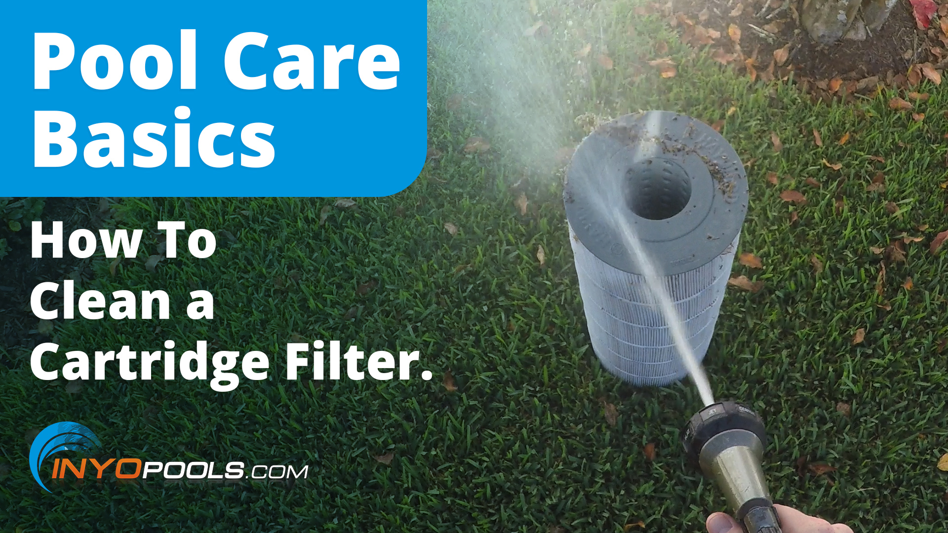 pool de filter cleaning
