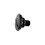 King Technology Knob With O-ring, Black (01-22-9946)