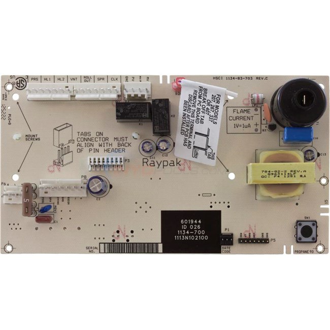 Raypak P. C. Board/Control IID Kit - 013489F