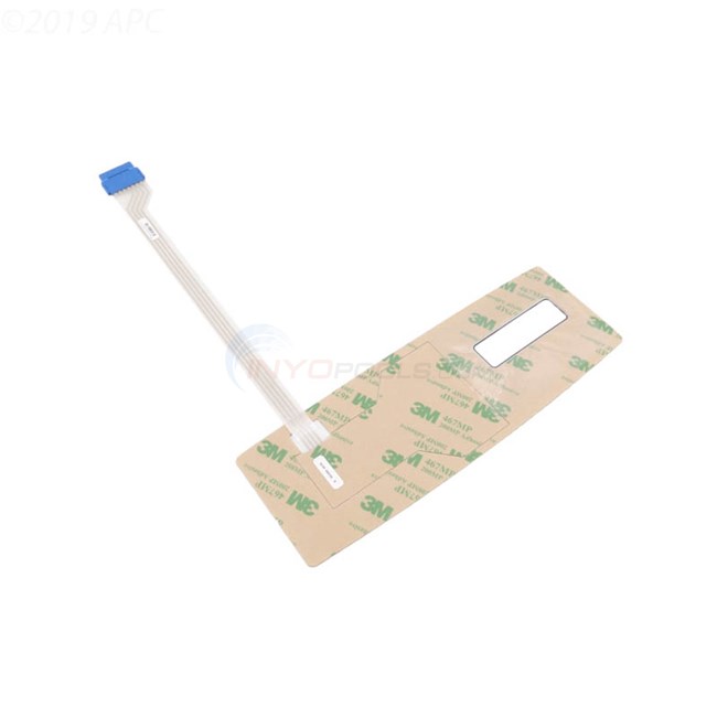 Raypak Switch-Decal Membrane for 206A to 408A Electronic Heaters - 013492F