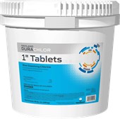 1 Inch Chlorine Tablets for Pool or Spa, 10 lb