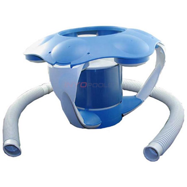 Diy Floating Pool Skimmer / Skim-A-Round; A FLOATING pool skimmer. Floating on the water surface