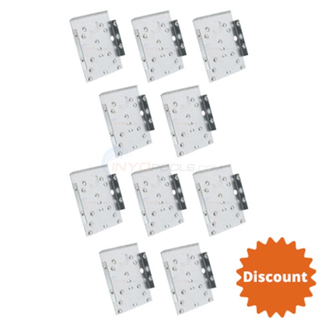 Wilbar Top Plate Oval 4" (10 Pack) - 10136-Pack10