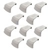 Sequoia Top Cap Resin Taupe  10 Pack  DOES NOT INCLUDE SUPPORT 13615   IN STOCK!