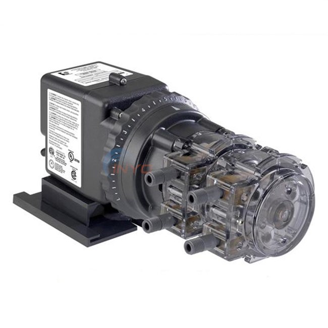 Stenner 170 GPD Chemical Feeder Pump, Adjustable Rate, Double Head - 170DM5 - 170JL5A3STAA
