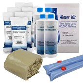 Winter Pool Cover Kit for 25' x 50' Rect Inground Pool - 20 Year
