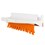 Aqua Products Rubber Brush Assembly, 2012 Jet, Orange/White (Single) - 201218-002