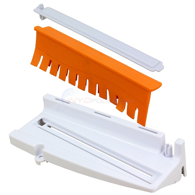 Aqua Products Rubber Brush Assembly, 2012 Jet, Orange/White (Single) - 201218-002
