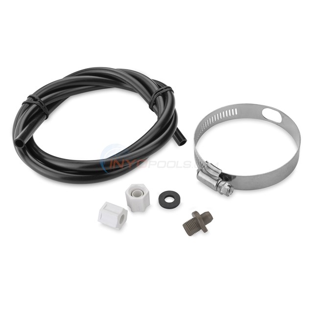Hayward CL220 Off-Line Chemical Feeder Saddle Fitting Connection Kit with Clamp - CLX220GA