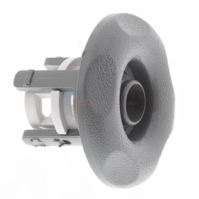 Waterway Adjustable Mini Jets Directional 2-9/16" Textured Scallop Snap In Gray - 212-1247