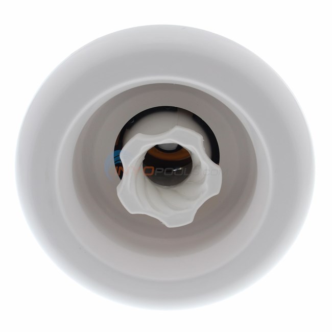 Waterway Adjustable Power Storm Jet Directional Rifled 5" Smooth Snap-In White - 212-6660