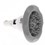 Waterway Adjustable Power Storm Massage 5" Textured Scallop Snap In Sterling Silver Discontinued Substitute Item: 55-270-6300 - 212-7517