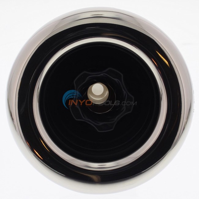 Waterway Adjustable Power Storm Directional Rifled 5" Smooth Snap In Stainless/Black - 212-7641S
