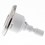 Waterway Adjustable Mini Storm Jet Roto 3" Smooth Snap-In Stainless/White - 212-7930S