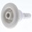 Adjustable Poly Storm Jet Internal Directional 3-3/8" Smooth Snap-In White - 212-8040