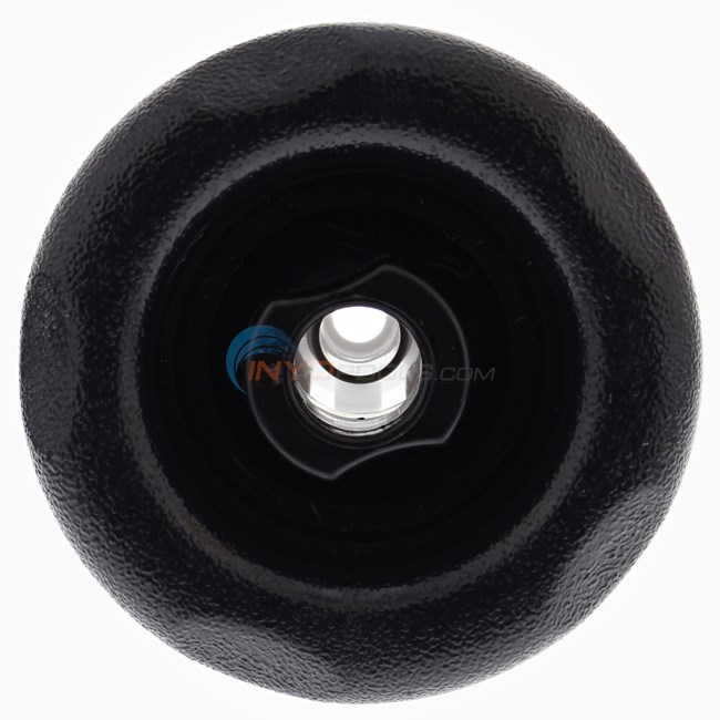 Waterway Adjustable Poly Storm Directional 3-3/8" Textured Scallop Snap In Black Discontinued - 212-8051