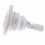 Waterway Adjustable Poly Storm Jet Twin Roto 3-3/8" Smooth Snap-In White - 212-8130
