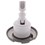 Waterway Adjustable Mini Storm Directional 3-1/4" Crown Snap In Stainless/Gray - 212-8637S
