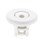 Waterway Adjustable Mini Roto 2-9/16" Smooth Snap In White - 212-1030