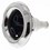 Waterway Adjustable Power Storm Twin Roto 5" Smooth Scalloped Thread In Stainless/Black - 229-5641S