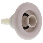 Adjustable Poly Storm Directional 3-3/8" Smooth Thread In White