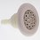 Waterway Adjustable Poly Storm Massage 3-3/8" Smooth Thread In White - 229-8280