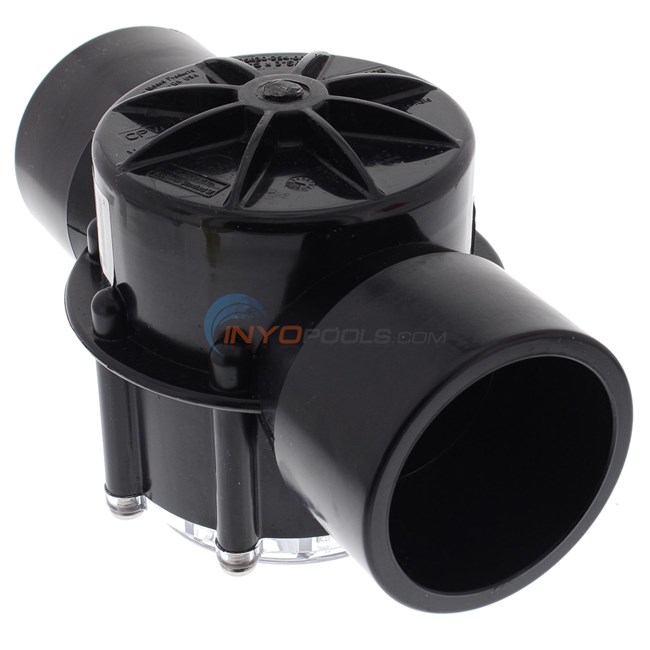 Custom Molded Products CMP Pool Check Valve 2.5" Inside, 3" Outside, 2 Lb. Spring - 25830-250-000