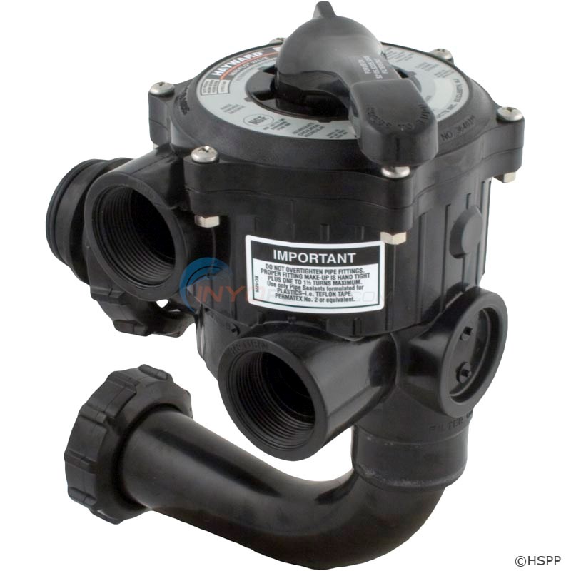 Hayward Valve Assy., 1 1/2" With Gauge Wg (sp0710x62)