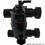 Jandy Neverlube 2-in-1 Backwash Valve with Unions, Del48, Del60 - 8034j