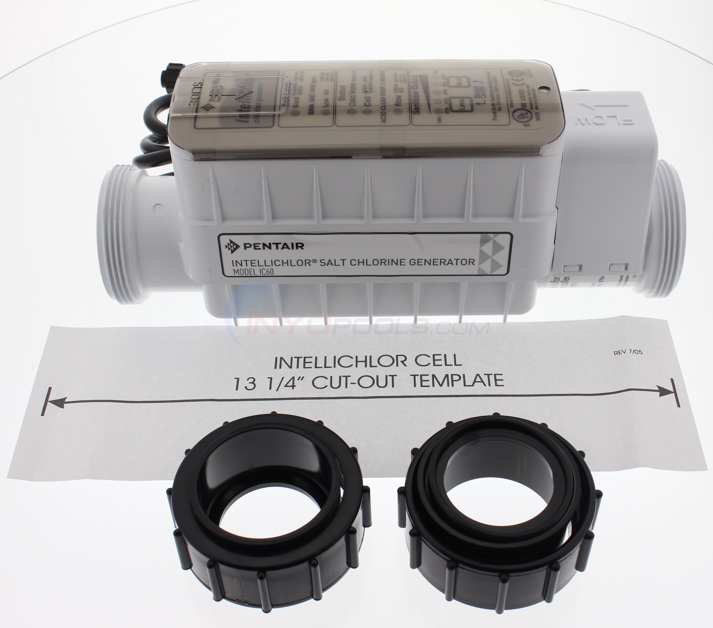 Pentair Intellichlor Ic60p Chlorine Generator Cell Salt (521105