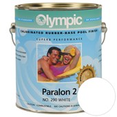 Olympic Paralon 2 1-Gallon Chlorinated Rubber Base Enamel - White
