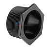 CMP Universal Wall Fitting for Polaris Pool Cleaners Black
