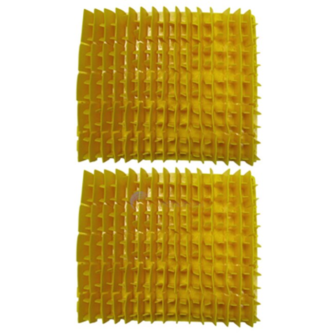 Maytronics Yellow Pvc Brush (6101620) Set of 2 Single units