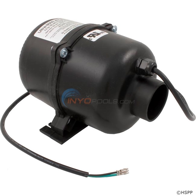 Ultra 9000 Spa Blower 2HP 110V W/ 4-Pin Amp Plug (3920101)