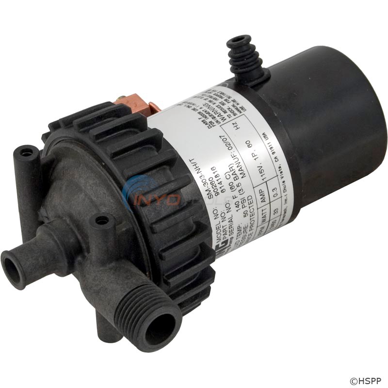 Spa Parts Plus Laing Pump,sm303nht,1/2"mptxbarb,115v (sm303nht