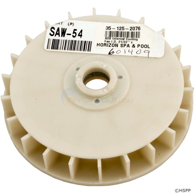 Essex Group Century AO Smith Internal Cooling Fan for Select Motors, 2-1/32"ID x 4-11/16"OD - SAW-54