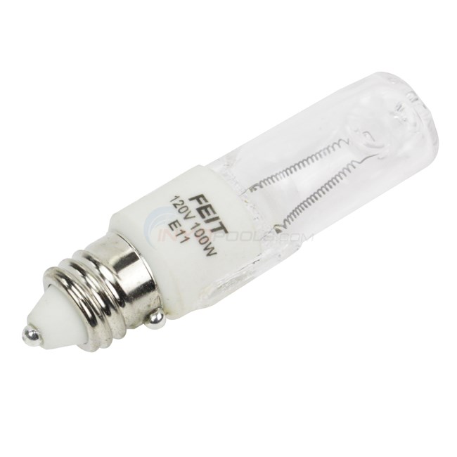 Replacement Spa Light Bulb, T4, Halogen, Thread-In, 100w, 120v - JD100MC/120