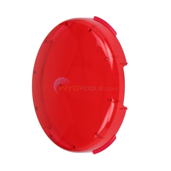 Pentair Amerlite Red Plastic Snap-on Color Lens - 78900900