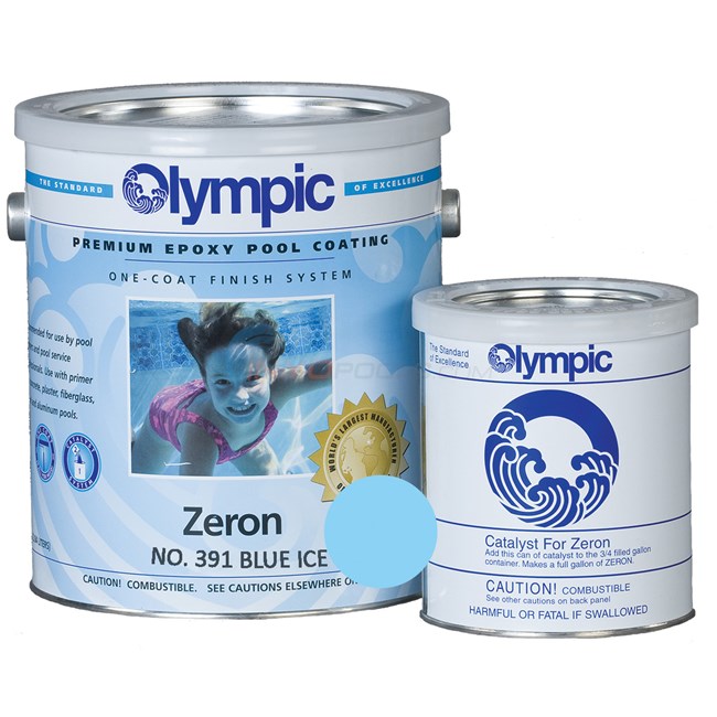 Olympic Paint Olympic Zeron Gallon One Coat Epoxy - Blue Ice - 391GL